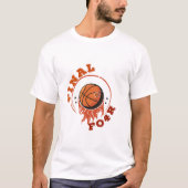 Hoops Fire Baller Championship Game Tシャツ (正面)