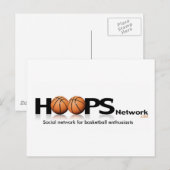 HoopsNetwork.comポストカード ポストカード (正面/裏面)