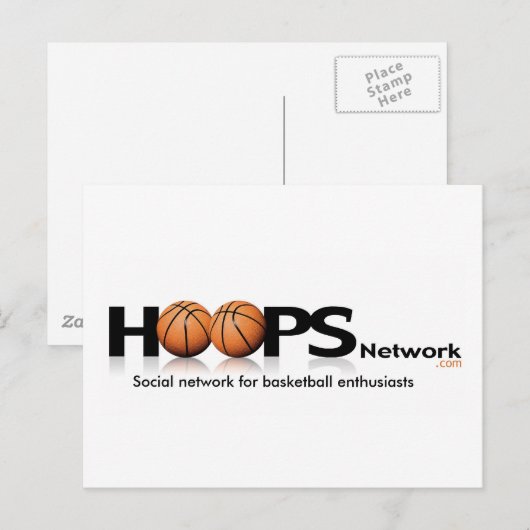 HoopsNetwork.comポストカード ポストカード (正面/裏面)