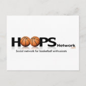 HoopsNetwork.comポストカード ポストカード (正面)
