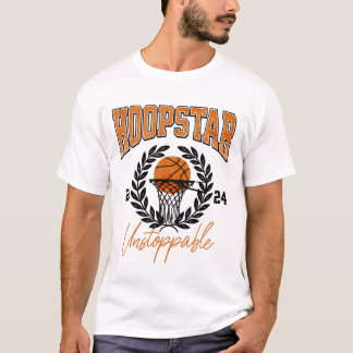 Hoopstar止められないTシャツ –  Tシャツ