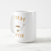 Hoorayコーヒー! コーヒーマグカップ (正面左)