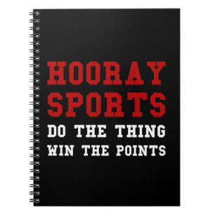 Hoorayスポーツ ノートブック