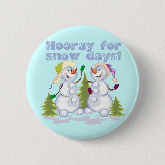 HOORAY雪の日のために! 缶バッジ (正面)