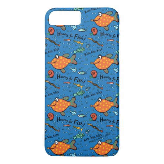 Hooray魚パターンのために Case-Mate iPhoneケース (裏面)