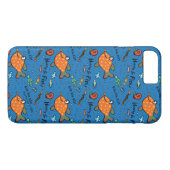 Hooray魚パターンのために Case-Mate iPhoneケース (裏面(横))