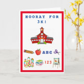 Hooray for 3K card カード (黄色い花)