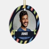 Hoo's the Boss? Office Christmas  セラミックオーナメント (右)