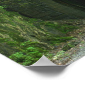 HoosacトンネルイーストポータルフロリダMA ポスター (角)