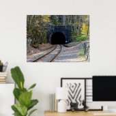 Hoosac Tunnel East Entrance ポスター (ホームオフィス)