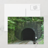 Hoosac Tunnel East Portal Florida MA 2008はがき ポストカード (正面/裏面)