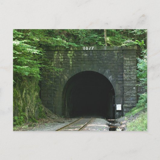 Hoosac Tunnel East Portal Florida MA 2008はがき ポストカード (正面)