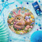 hoot at easer party plate ペーパープレート (パーティー)