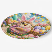 hoot at easer party plate ペーパープレート (アングル)