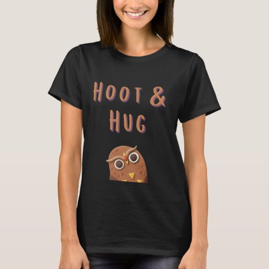 Hoot & Hug Tシャツ (正面)