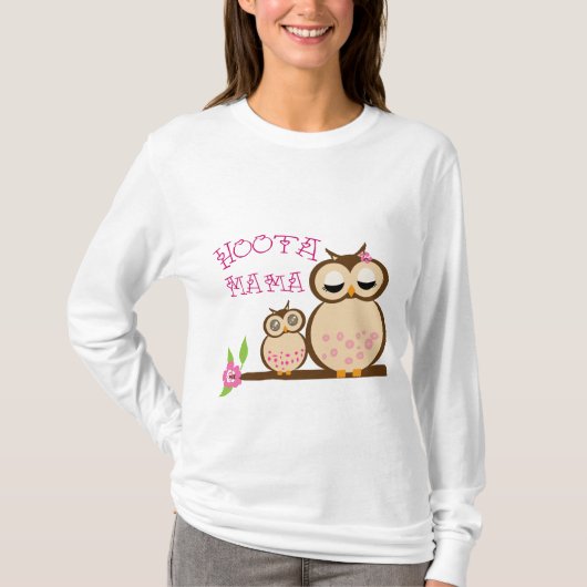 Hootaのママ Tシャツ (正面)