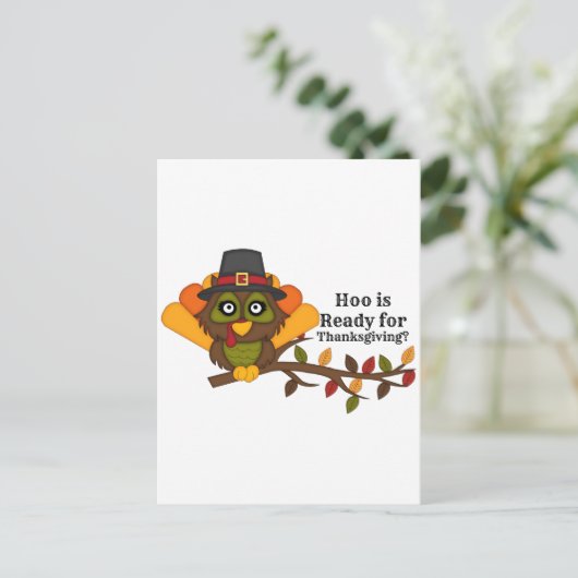 HooThanksgivingBL シーズンポストカード (スタンド正面)