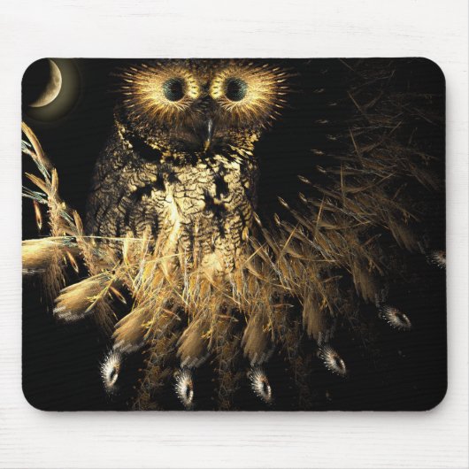 Hootieのフクロウの巣 マウスパッド (正面)