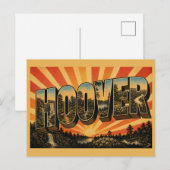 Hoover Alabama ネイチャープリザーブの森の芸術 ポストカード (正面/裏面)