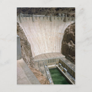 Hoover Dam、低顔、ネバダ/アリゾナ州(米国) ポストカード