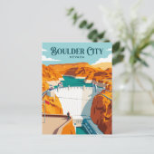 Hoover Dam USA ポストカード (スタンド正面)