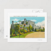 Hoover's Homeのビュー、スタンフォードUキャンパス ポストカード (正面/裏面)