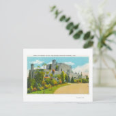 Hoover's Homeのビュー、スタンフォードUキャンパス ポストカード (スタンド正面)