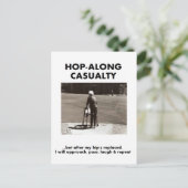 Hop-Along Naverge -お尻交換まで待つ ポストカード (スタンド正面)