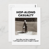 Hop-Along Naverge -お尻交換まで待つ ポストカード (正面/裏面)