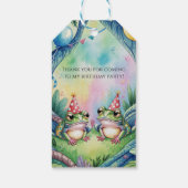 Hop On Over Birthday Party Thank You ギフトタグ (裏面)