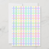 Hop On Over Easter Egg Hunt Party 招待状 (裏面)