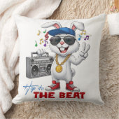 Hop to the Beat クッション (ブランケット)