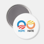 HOPE (オバマ)対HATE (トランプ) マグネット (正面/裏面)