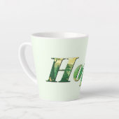 Hope. カフェラテマグ (左アングル)