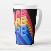 Hope カフェラテマグ (右アングル)