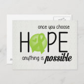 Hope (ライム) ポストカード (正面/裏面)