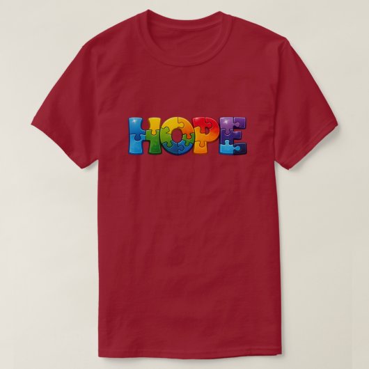 HOPE 1日 Tシャツ (デザイン正面)