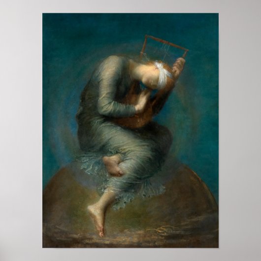 Hope, 1891 by George Frederic Watts ポスター (正面)