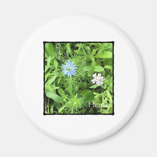 Hope 2 1/4"円 マグネット (正面)