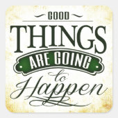 hope-853700 HOPEモットーやる気を起こさせる引用文表現 スクエアシール (正面)