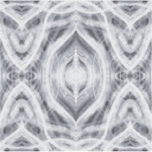 Hope Abstract Black and White Watercolor Art シール (正面)