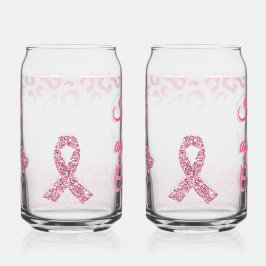 Hope Against Cancer Breast Awareness ガラス缶