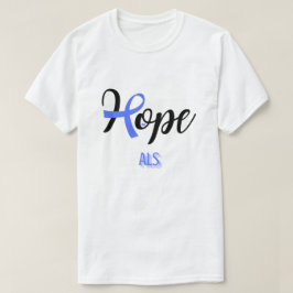 HOPE/ALS/LOU GEHRIG病ユニセックス/ Tシャツ