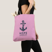 Hope Anchors The Soul Christian Tote Bag トートバッグ (クローズアップ)
