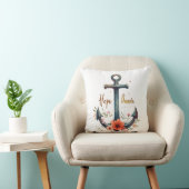 Hope Anchors the Soul – Luxurious Christian Artwor クッション (椅子)