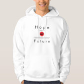 Hope and Future" Christian T-Shirt – Jeremiah 29:1 パーカ (正面)