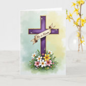 Hope And Renewal Floral Card カード (黄色い花)