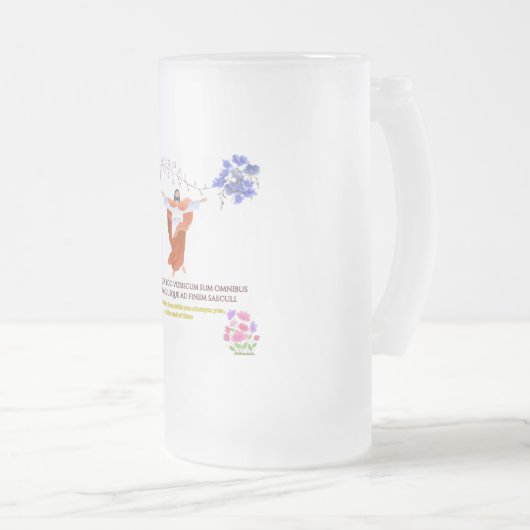 Hope born here フロストグラスビールジョッキ (正面右)