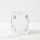 Hope born here フロストグラスマグカップ (中央)