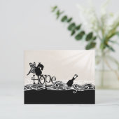 Hope & Butterfly Wingsについて。これはポストカードです。 ポストカード (スタンド正面)